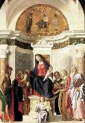 CIMA da Conegliano Madonna Enthroned with the Child dfg France oil painting artist
